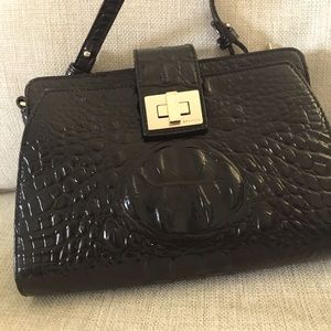 Brahmin Crossbody Bag - Dark Rich Brown